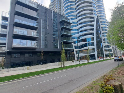 One semi-accessible one-bedroom unit in downtown Vancouver
